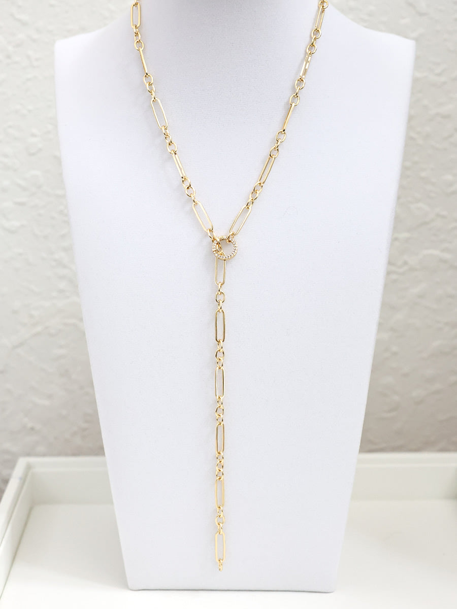 Leya Lariat Chain