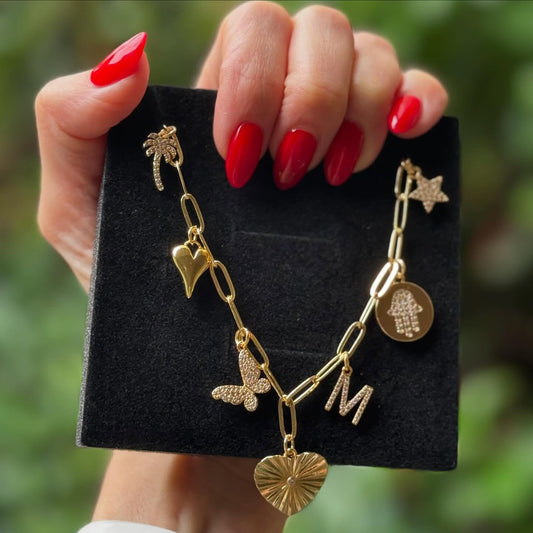 7 Charm Necklace