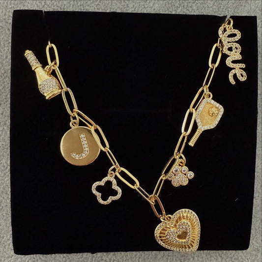 7 Charm Necklace