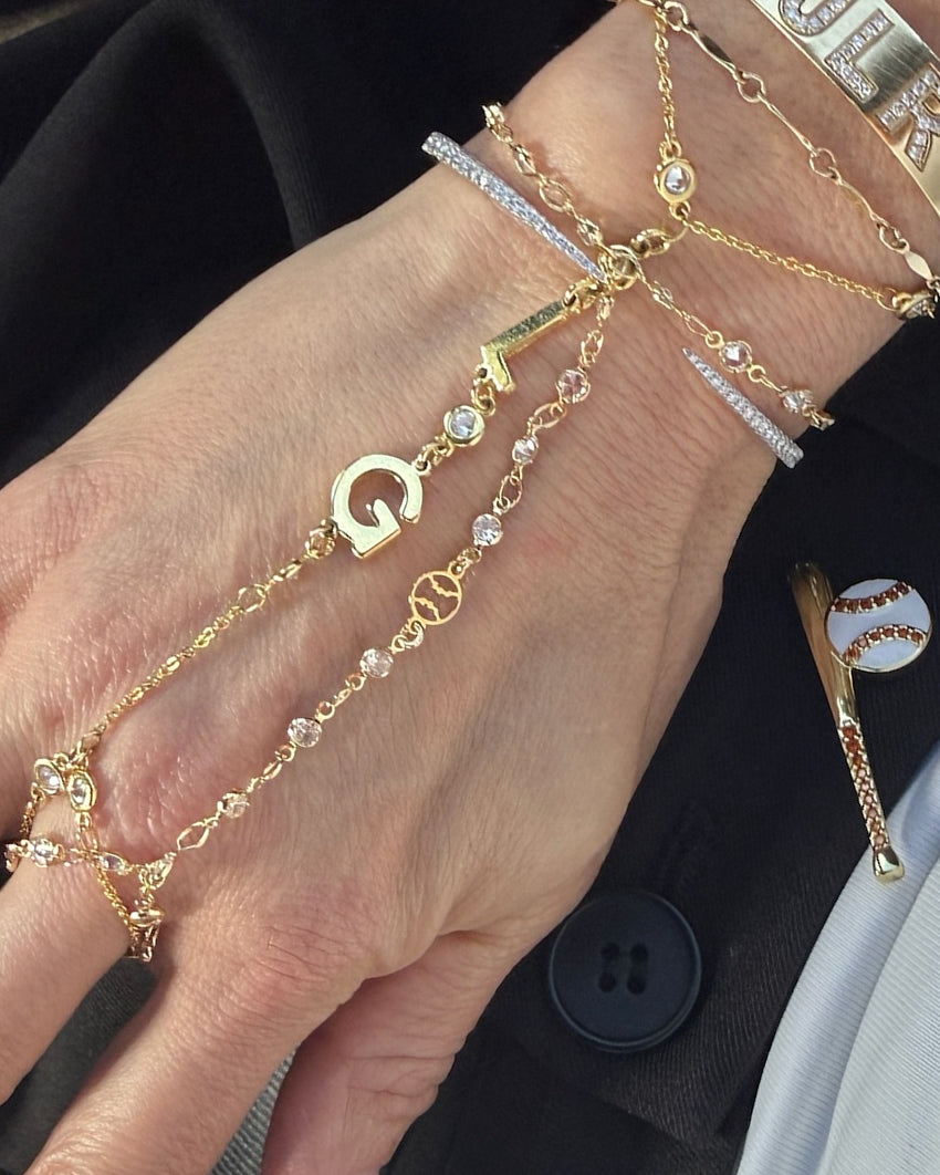 The Jenny Block | Custom Hand Chain