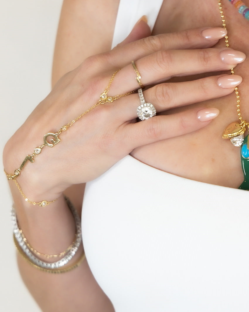The Jenny Block | Custom Hand Chain