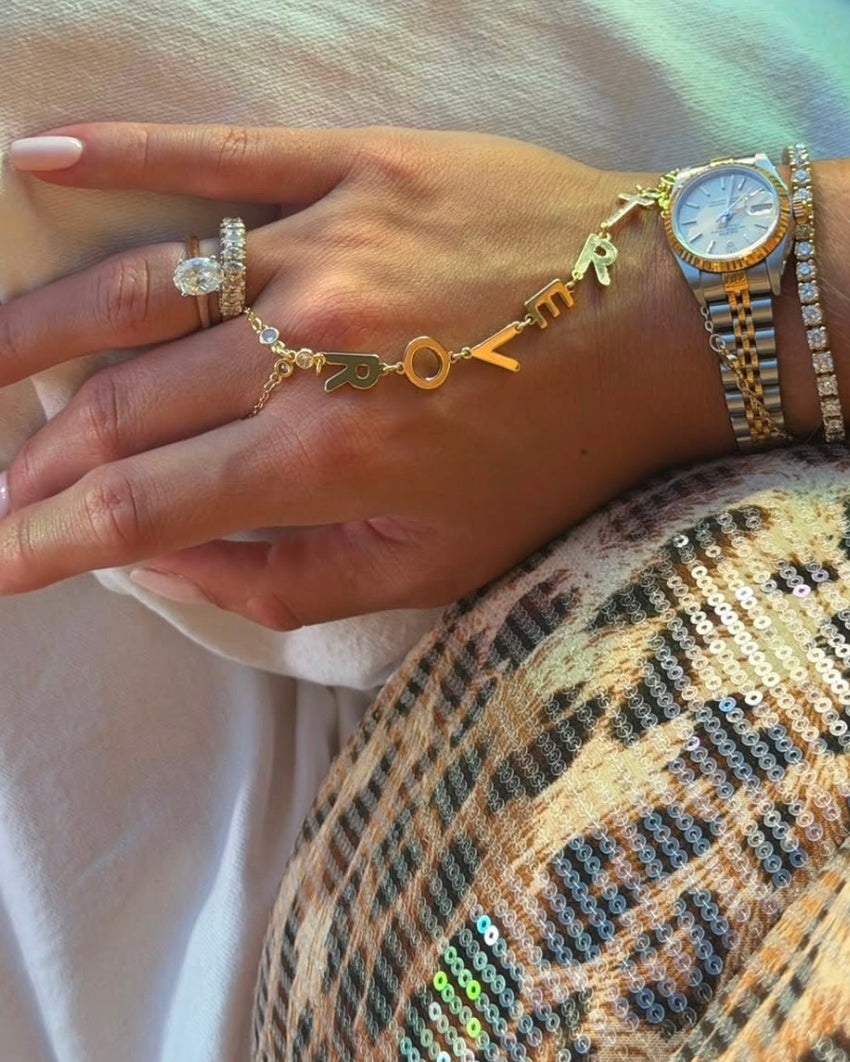 The Jenny Block | Custom Hand Chain