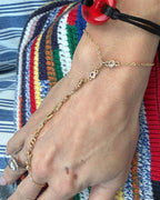 The Jenny Pavé | Custom Hand Chain