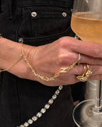 The Jenny Pavé | Custom Hand Chain