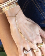 The Jenny Pavé | Custom Hand Chain