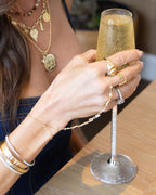 The Jenny Pavé | Custom Hand Chain