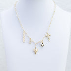 The Layla - Child/Teen 5 Charm Necklace