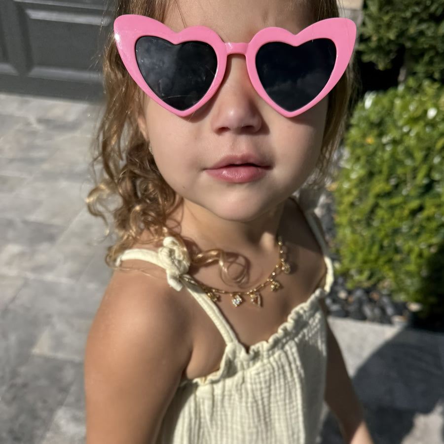 The Layla - Child/Teen 5 Charm Necklace