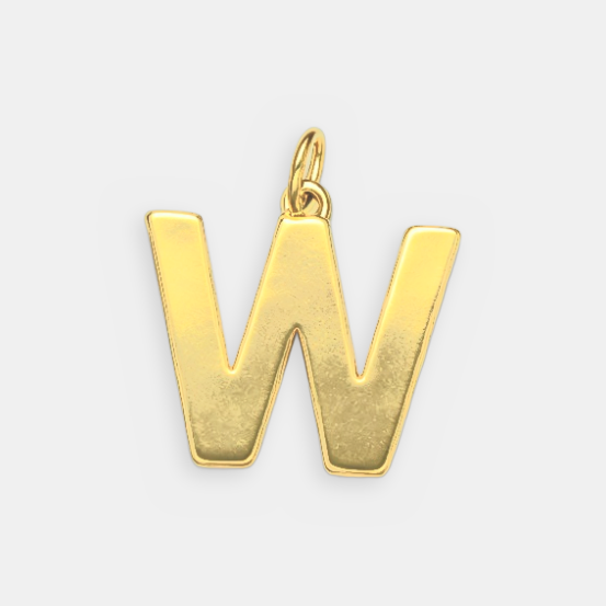 Charms - Letters - Gold-filled