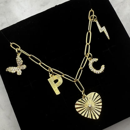 The Amy - 5 Charm Necklace