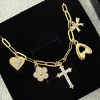 The Amy - 5 Charm Necklace