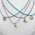 Gemstone Single-Charm Necklace