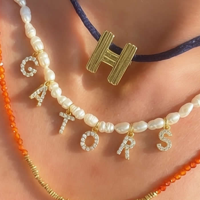 Pearl Name Necklace (7 Letters)