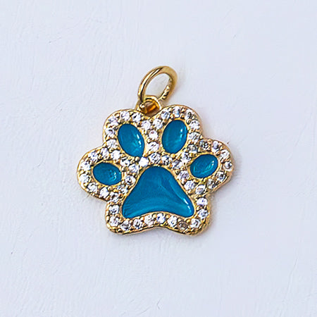 Enamel - Paw Print