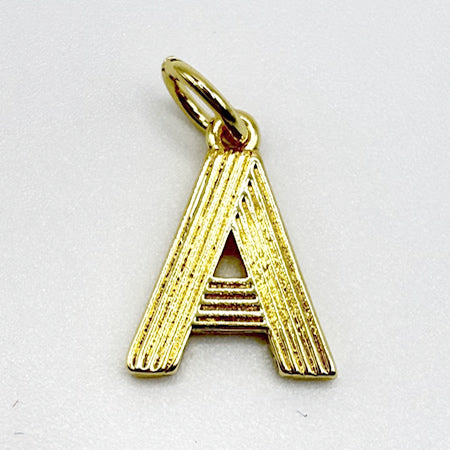 Letters - Fluted Gold Letter