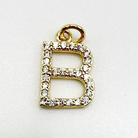Letters - CZ Micro Pave Letter