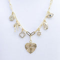 The Melissa - 7 Charm Necklace