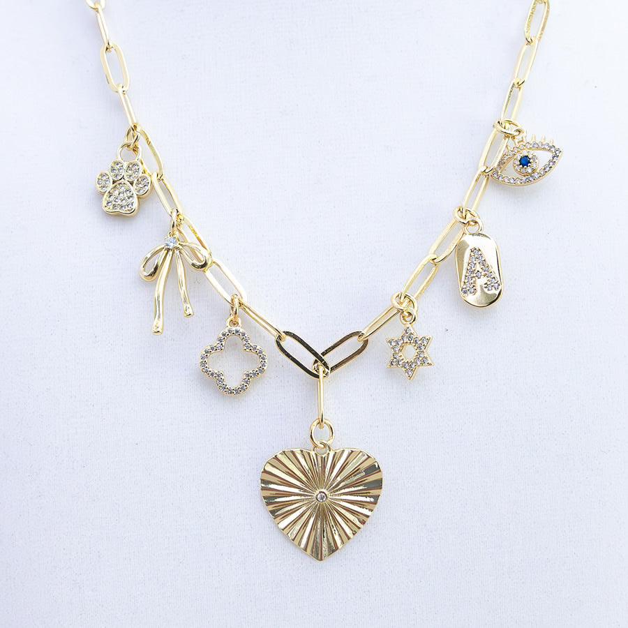 The Melissa - 7 Charm Necklace
