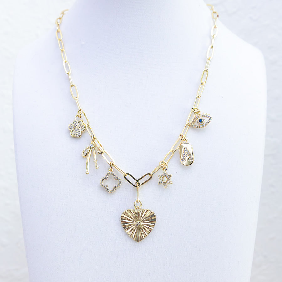 The Melissa - 7 Charm Necklace