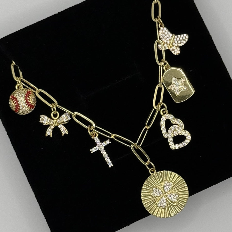 The Melissa - 7 Charm Necklace