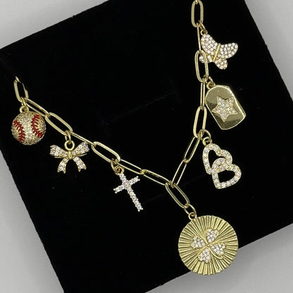 The Melissa - 7 Charm Necklace