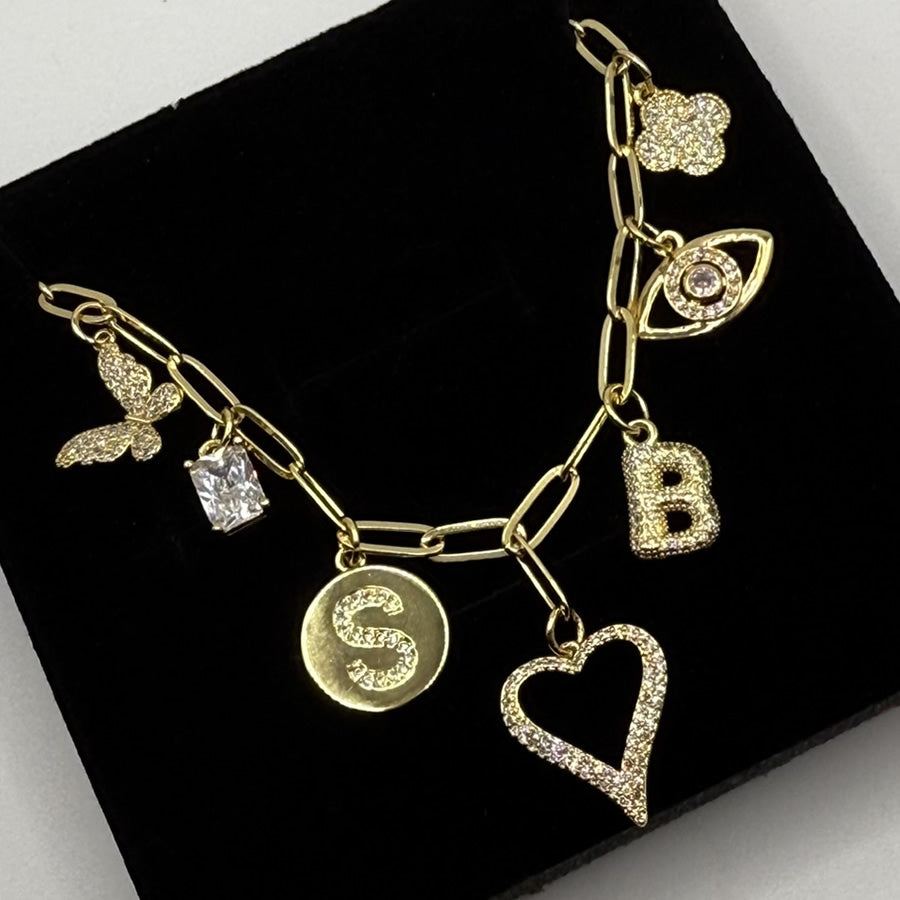 The Melissa - 7 Charm Necklace