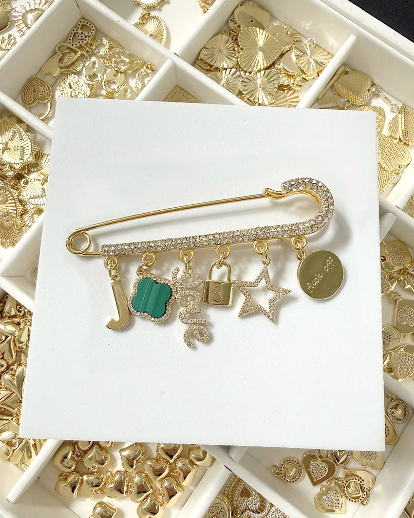 The Nikki | Custom Charm Pin