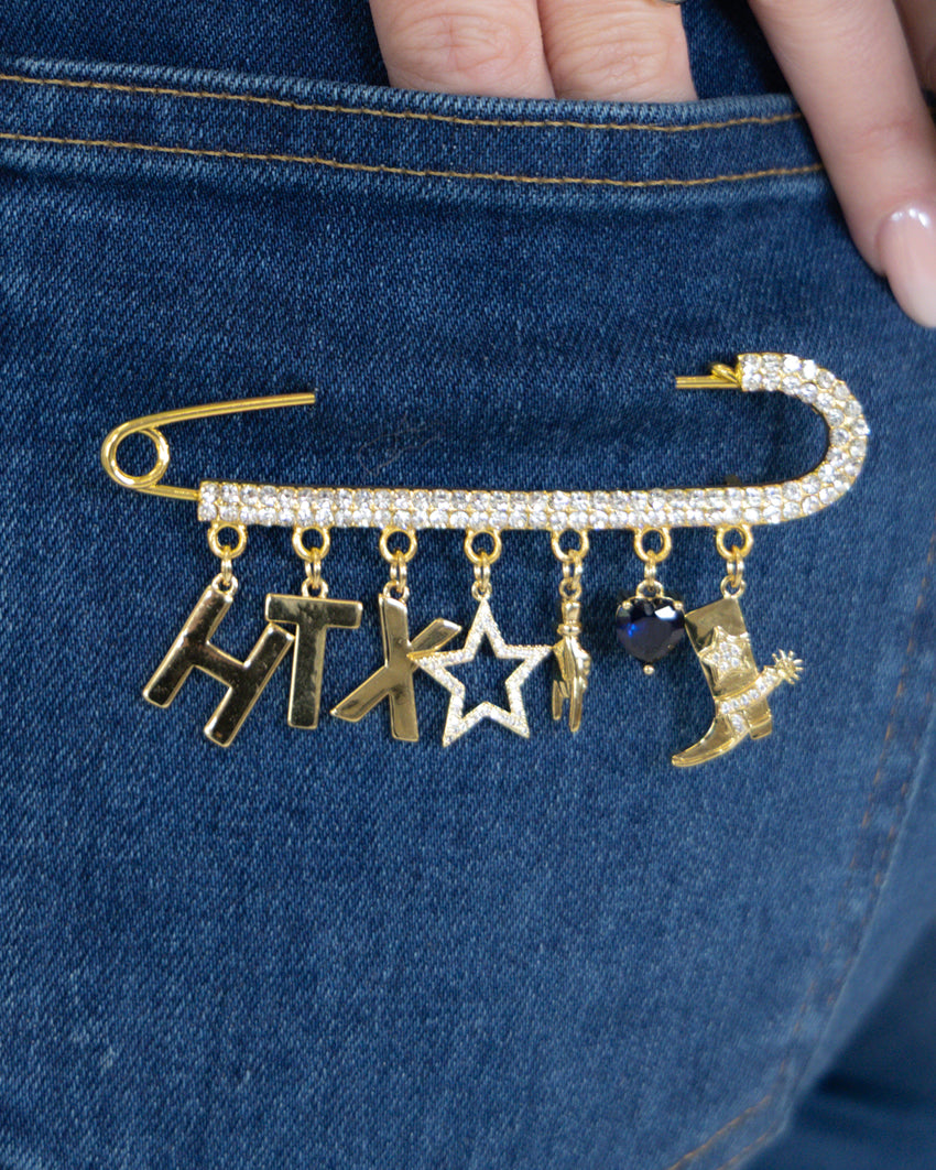 The Nikki | Custom Charm Pin