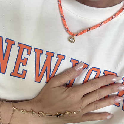 New York or Nowhere Paracord CZ Charm