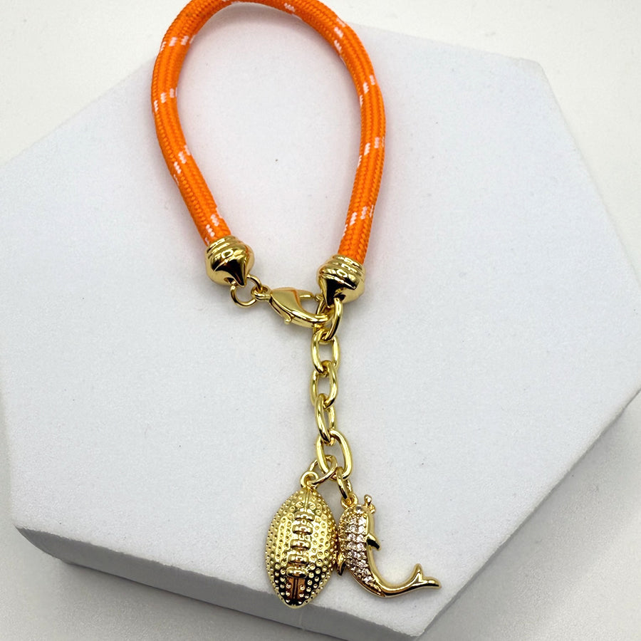The Sloane - Paracord Charm Bracelet